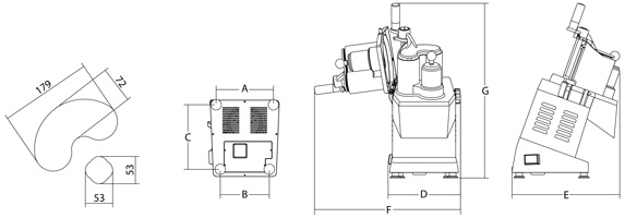 Disegno tecnico V-CUT