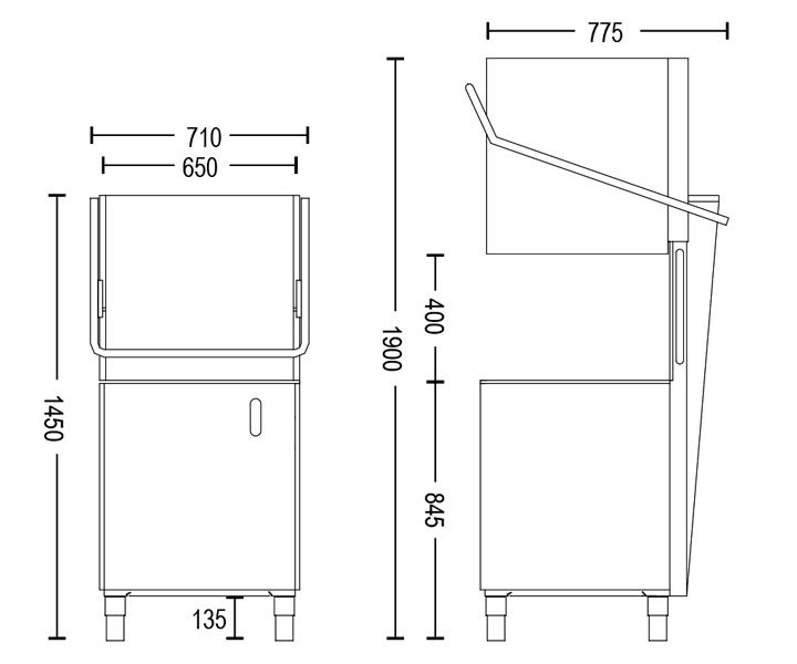 Disegno tecnico OSMO3 50 H