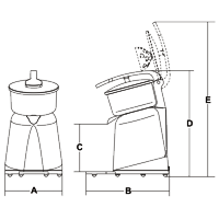 Disegno tecnico MERCURIO LEVA