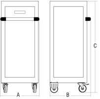 Disegno tecnico O3 MAXI PRO TOP