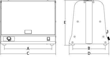 Disegno tecnico VISTA UVC